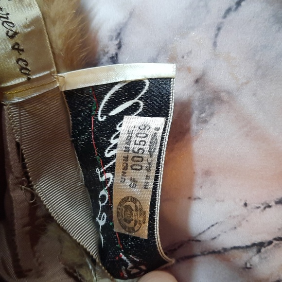 L. S. Ayres Amrose Mink hat - Picture 5 of 7